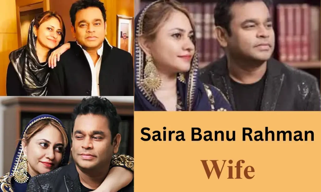 Saira Banu Rahman Wife